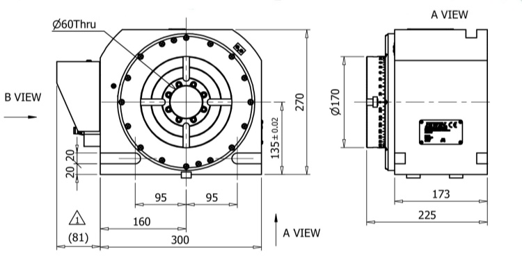 上銀170四軸轉(zhuǎn)臺(tái) 上銀170四軸轉(zhuǎn)臺(tái)